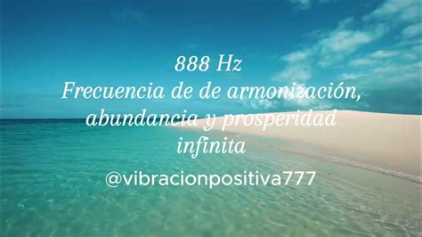 Frecuencia 888 Hz para atraer equilibrio, abundancia y .